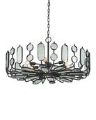 Currey et Compagnie 9000-1445 Ettore Suspendu en clair/forgeron