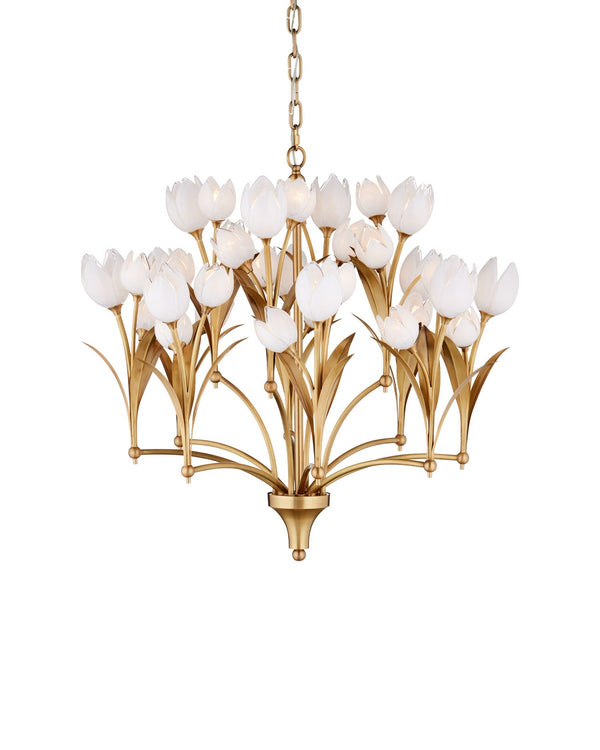 Glazen Tulpen Chandelier