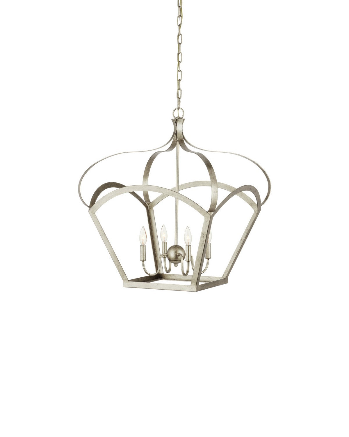 Currey and Company 9000-1488 Coronet Lantern in Champagne