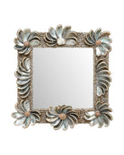 Miroir Halcyon Currey and Company 1000-0175, finition naturelle/argentée