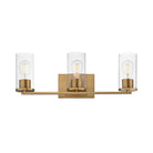 Meuble-lavabo Livingston de Maxim Lighting 10463CDNAB, couleur naturelle Laiton vieilli