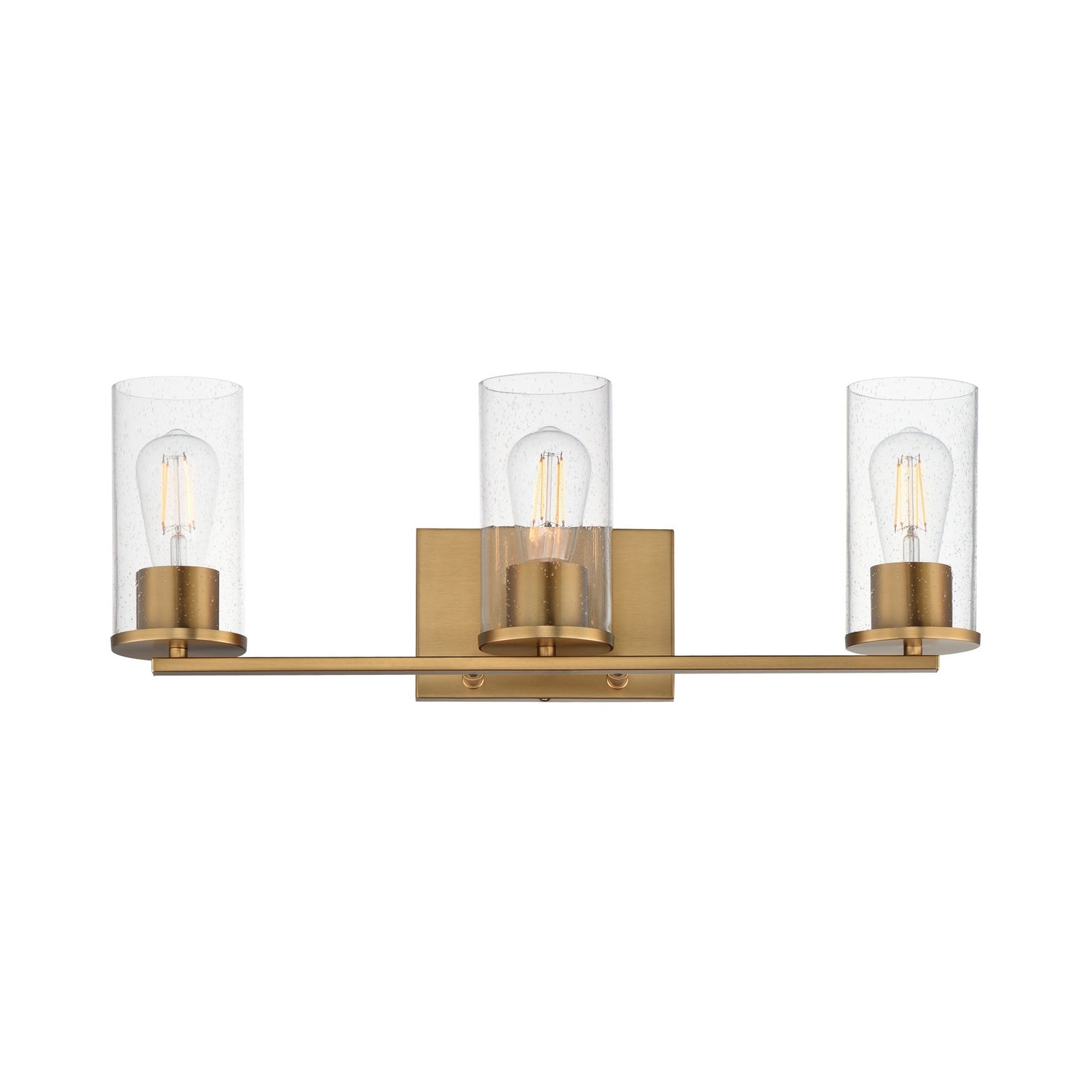 Meuble-lavabo Livingston de Maxim Lighting 10463CDNAB, couleur naturelle Laiton vieilli