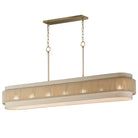 Maxim Lighting 12817OFNAB Seacliff Linear Pendant in Natural Aged Brass