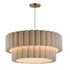 Maxim Lighting 12846OFNAB Penelope Pendant in Natural Aged Brass