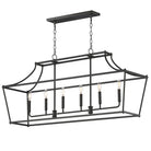Maxim Lighting 25317BK Clifton Linear Pendant in Black
