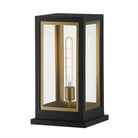Lanterne de terrasse Maxim Lighting Neoclass 30057CLBKGLD, noir et or