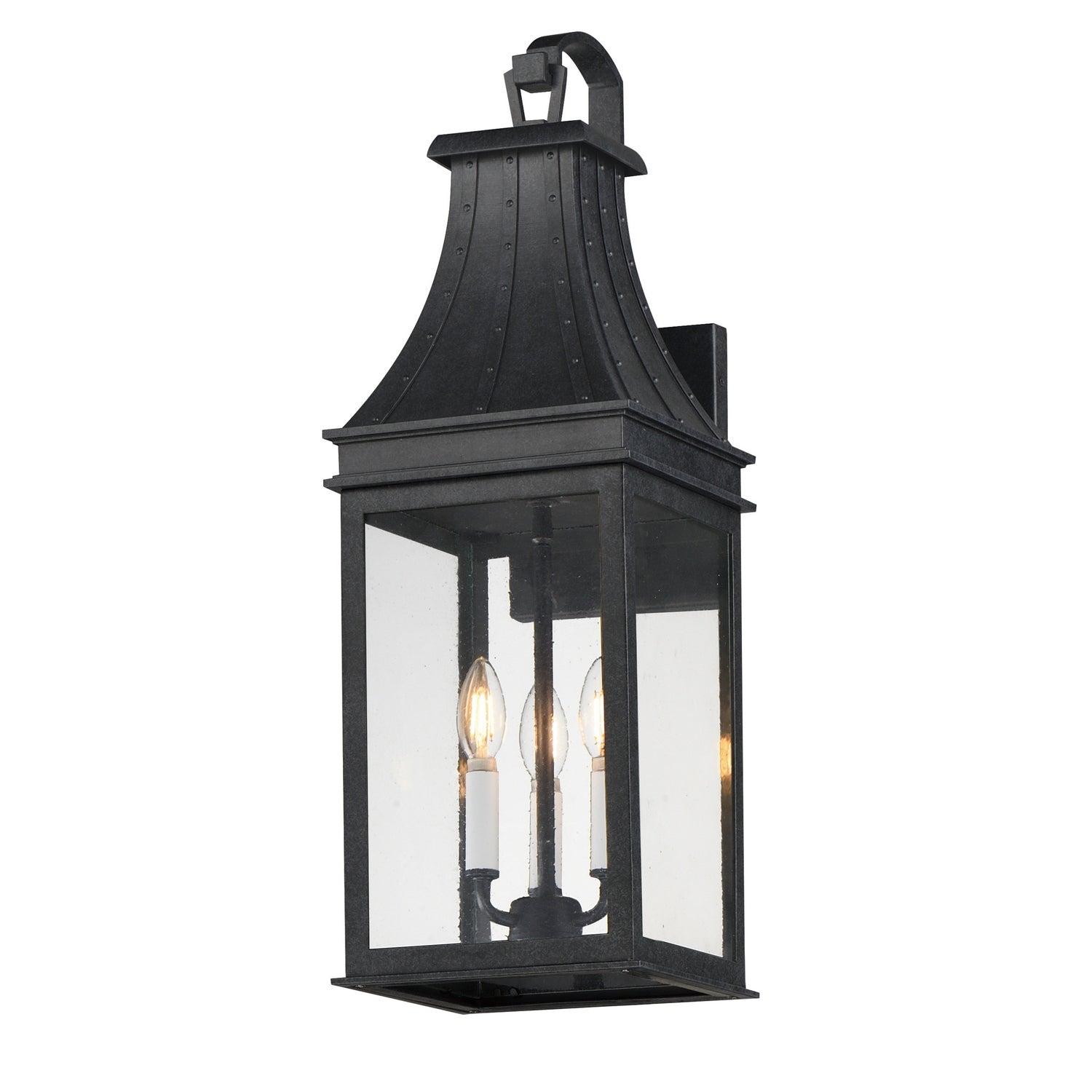 Éclairage extérieur Maxim Lighting 40984TCBKP Bramwell VX Murale en patine noire