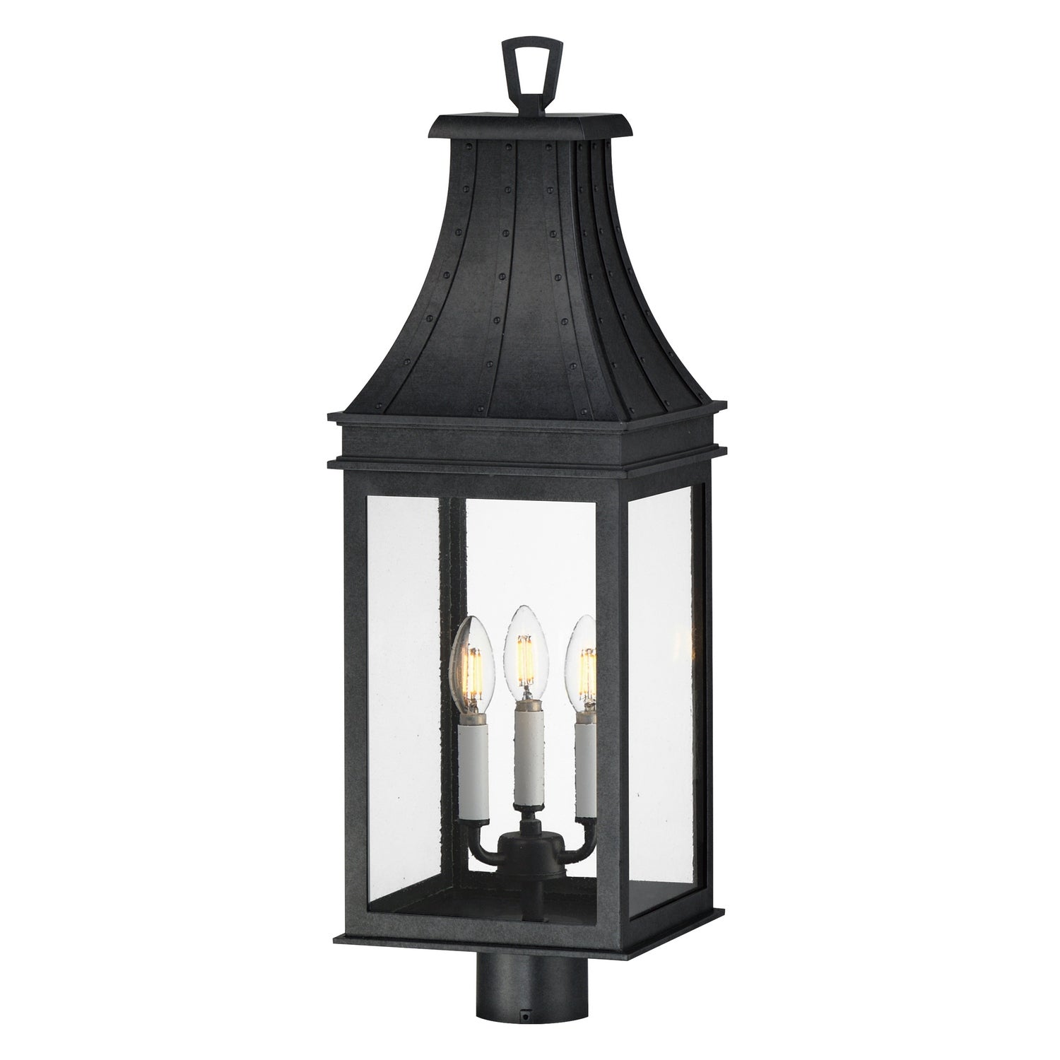 Éclairage Maxim Lighting 40989TCBKP Bramwell VX Support mural extérieur en finition patinée noire