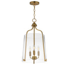 Éclairage Maxim 5683CLNAB Foyer Bellmore Suspension en naturel Laiton vieilli