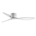 Plafonnier Maxim Lighting 88313MW Aeris Ventilateur  en blanc mat
