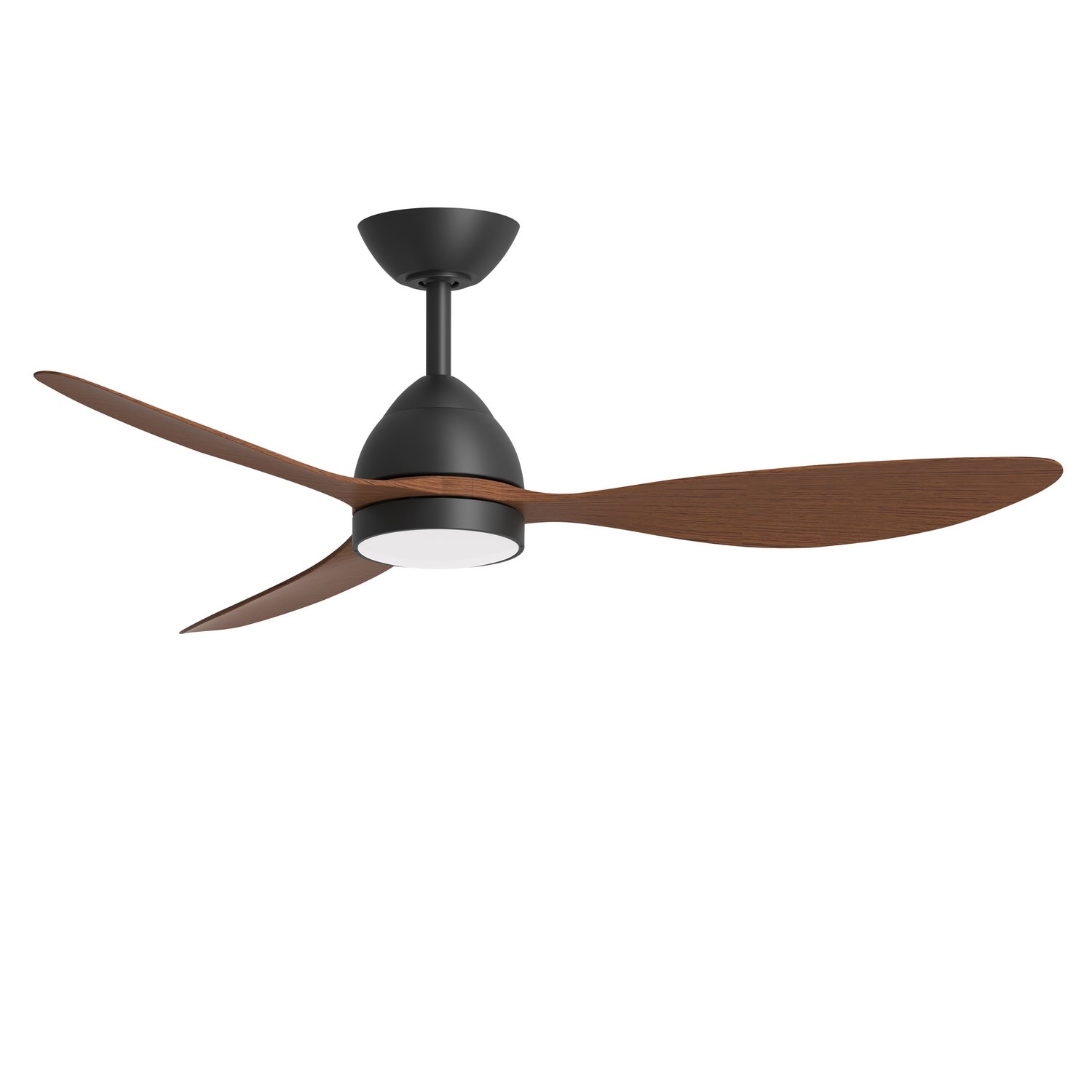 Maxim Lighting 88731WTBKWN Sparrow Ceiling Fan in Black / Walnut