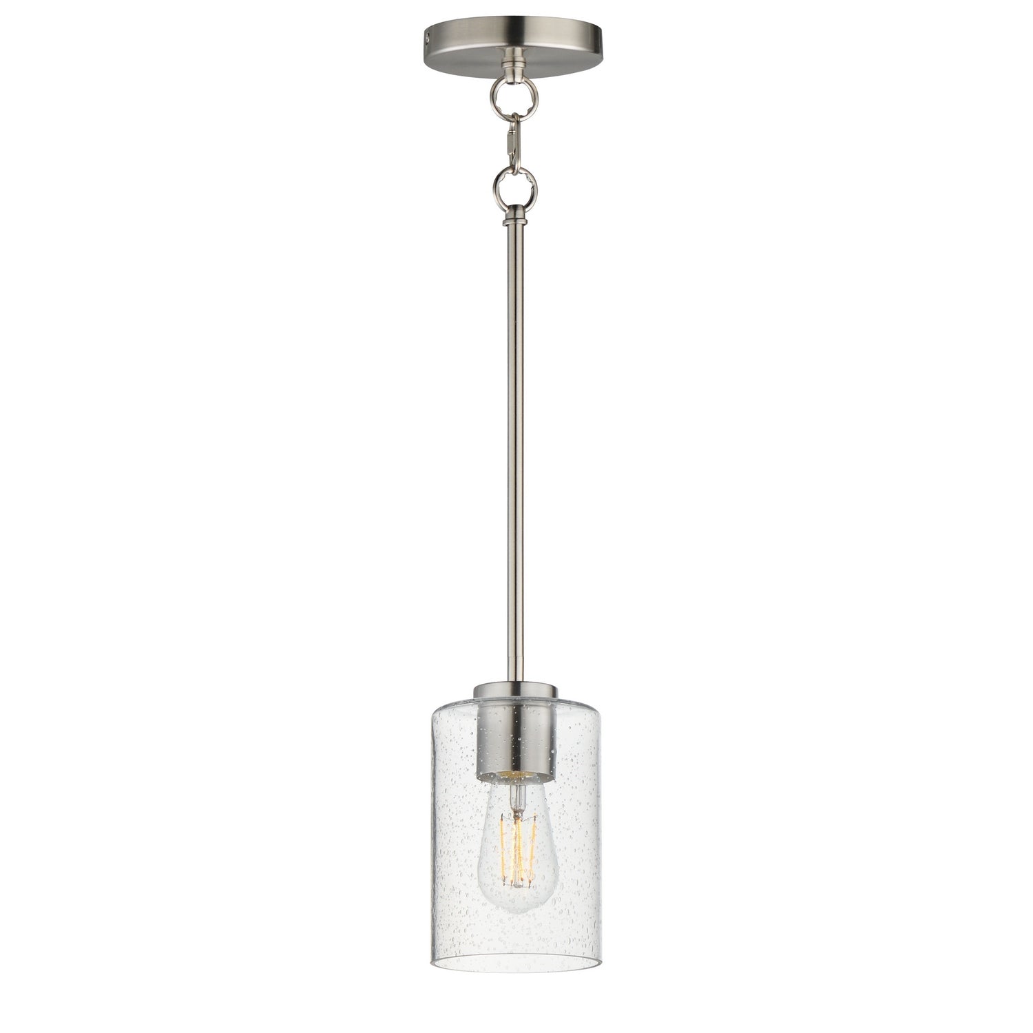 Éclairage Maxim 90461CDSN Livingston Suspension en nickel satiné