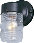 Applique murale extérieure Maxim Lighting 92001CLBK pour porte latérale, couleur noire