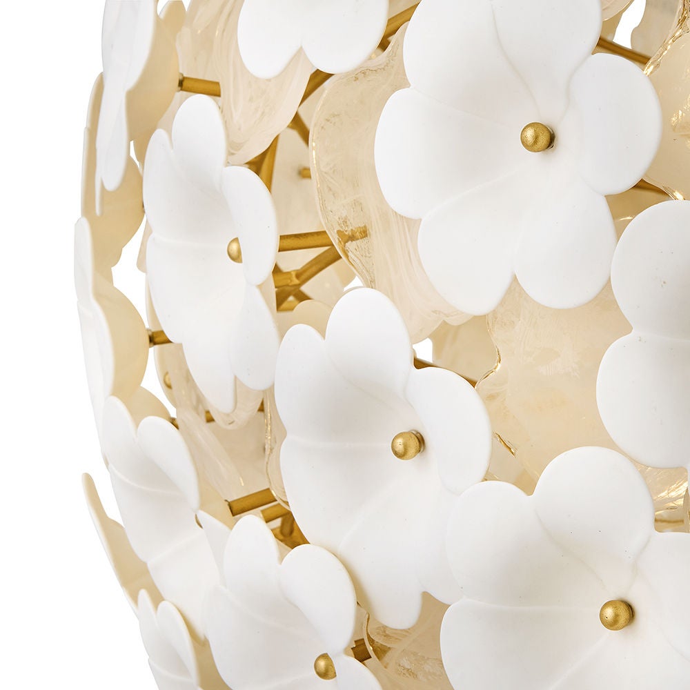 Fredrick Ramond FR41967DG Marianne Globe Pendant in Deluxe Gold