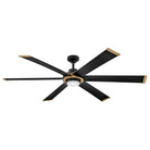 Éclairage intelligent LED Hinkley Lighting 906964FMB-LDD Andros Ventilateur  en noir mat