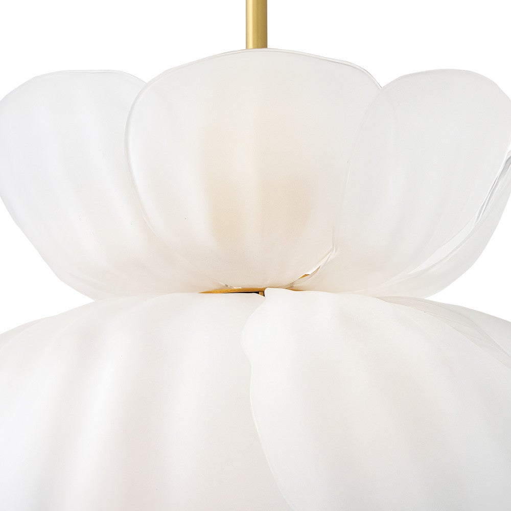Fredrick Ramond FR46895UB Fleur Fantine Suspension en laiton non verni