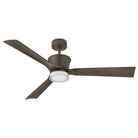 Hinkley Lighting 910956FMM-LDD Vosh LED Smart Fan with Uplight in Metallic Matte Bronze