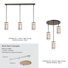 Hubbardton Forge 183550 Mini Paralline Suspension