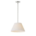 Éclairage Maxim 18411OFPN Dunbridge 14" Suspension en nickel poli