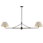 Éclairage Maxim 18412BWANB Dunbridge Suspension en laiton vieilli