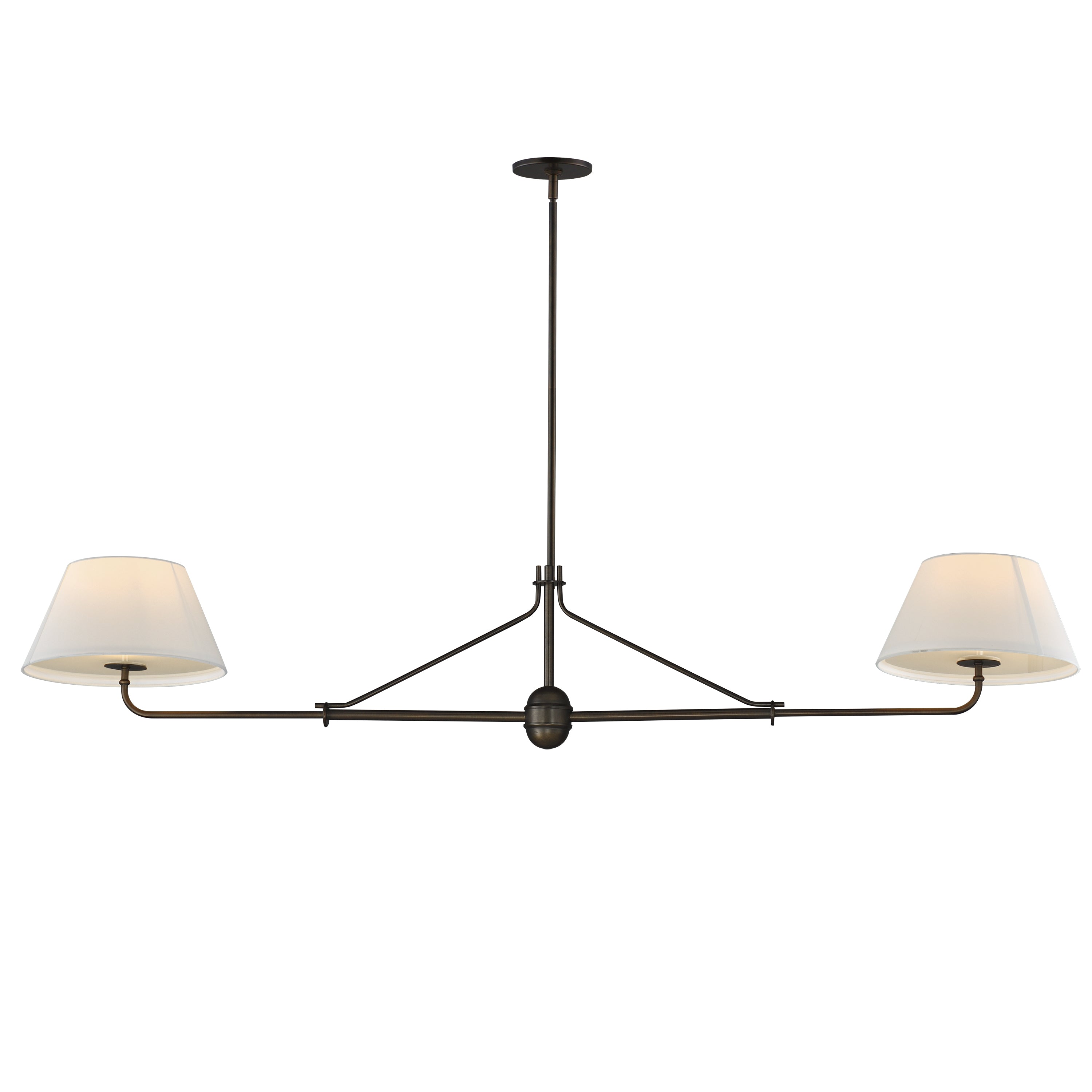 Éclairage Maxim 18412OFANB Dunbridge Suspension en bronze antique