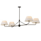 Éclairage Maxim 18414OFANB Dunbridge Quatre lampes Suspendu en bronze antique