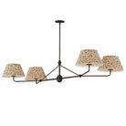 Éclairage Maxim 18414OWANB Dunbridge Quatre lampes Suspendu en bronze antique