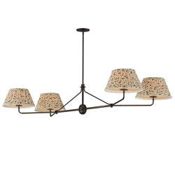 Éclairage Maxim 18414OWANB Dunbridge Quatre lampes Suspendu en bronze antique