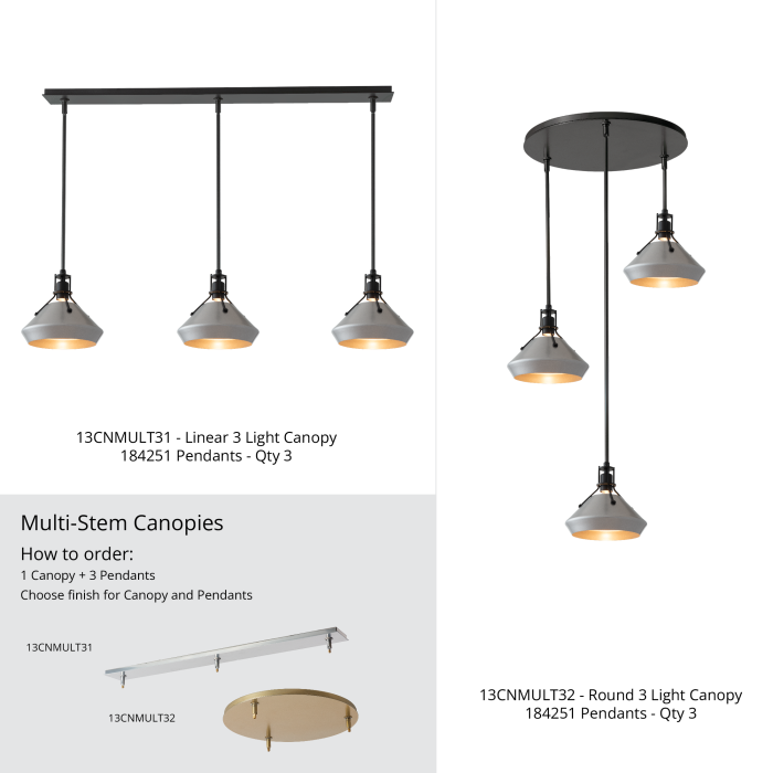 Hubbardton Forge 184251 Henry with Chamfer Pendant
