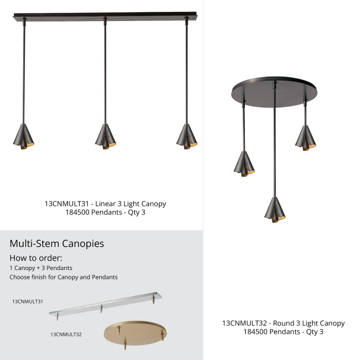 Hubbardton Forge 184500 Mobius Steel Shade Mini Pendant