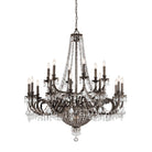 Crystorama - 5169-EB-CL-MWP - 23 Light Chandelier - Vanderbilt - English Bronze