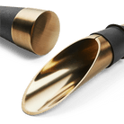 Rosendahl 18736 Grand Cru Wine Stopper and Pourer Patinated Set in Black/Patinated Steel