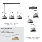 Hubbardton Forge 187462 Atlas Small Pendant