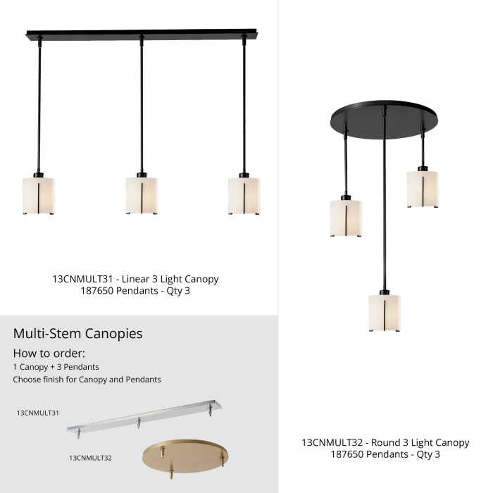 Hubbardton Forge 187650 Exos Small Mini Pendant