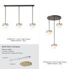 Mini forge Hubbardton 188200 Arc Ellipse Suspension