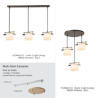 Hubbardton Forge 188250 Arc Ellipse Large Mini Pendant