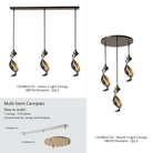 Hubbardton Forge 188750 Folio Mini Pendant