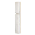 Fredrick Ramond FR41972LCB Alune LED Alabaster Sconce in Lacquered Brass