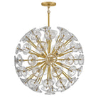 Fredrick Ramond FR46905UB Globe Maya Suspension en laiton non verni