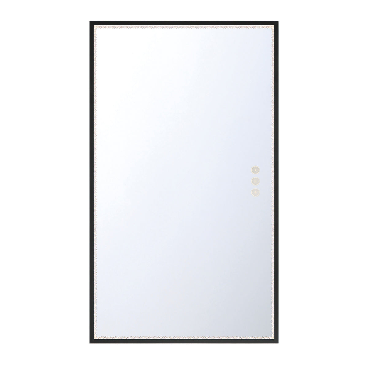Eurofase 48097-017 Cerissa LED Rectangular Mirror in Black