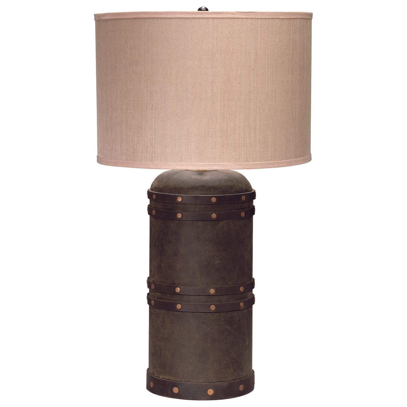 Jamie Young Company - 1BARR-TLLE - Barrel Table Lamp - Barrel - Brown