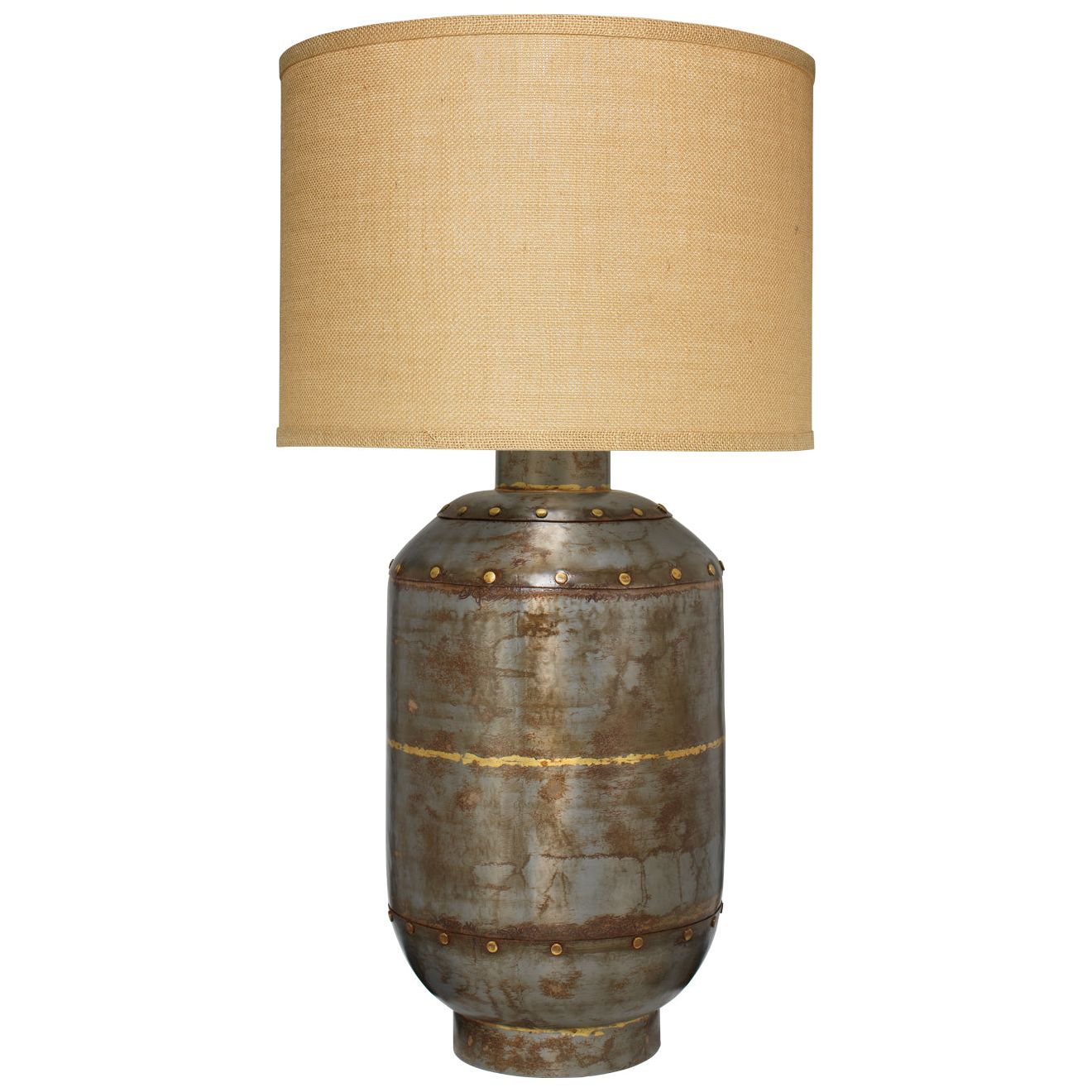 Jamie Young Company - 1CAIS-XLGM - Caisson Table Lamp - Caisson - Grey