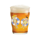 Holmegaard 4300547 Mikkeller Verre à bière annuel 2026 en verre transparent décoré