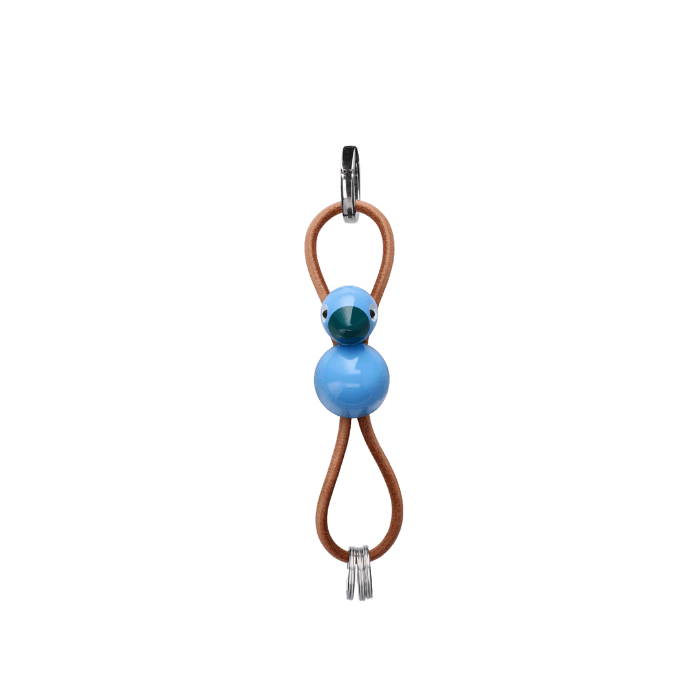 Kay Bojesen 39853 Breloque de sac oiseau en bleu