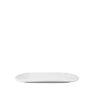 Lyngby Porcelæn 201469 Plat de service ovale Tura en blanc