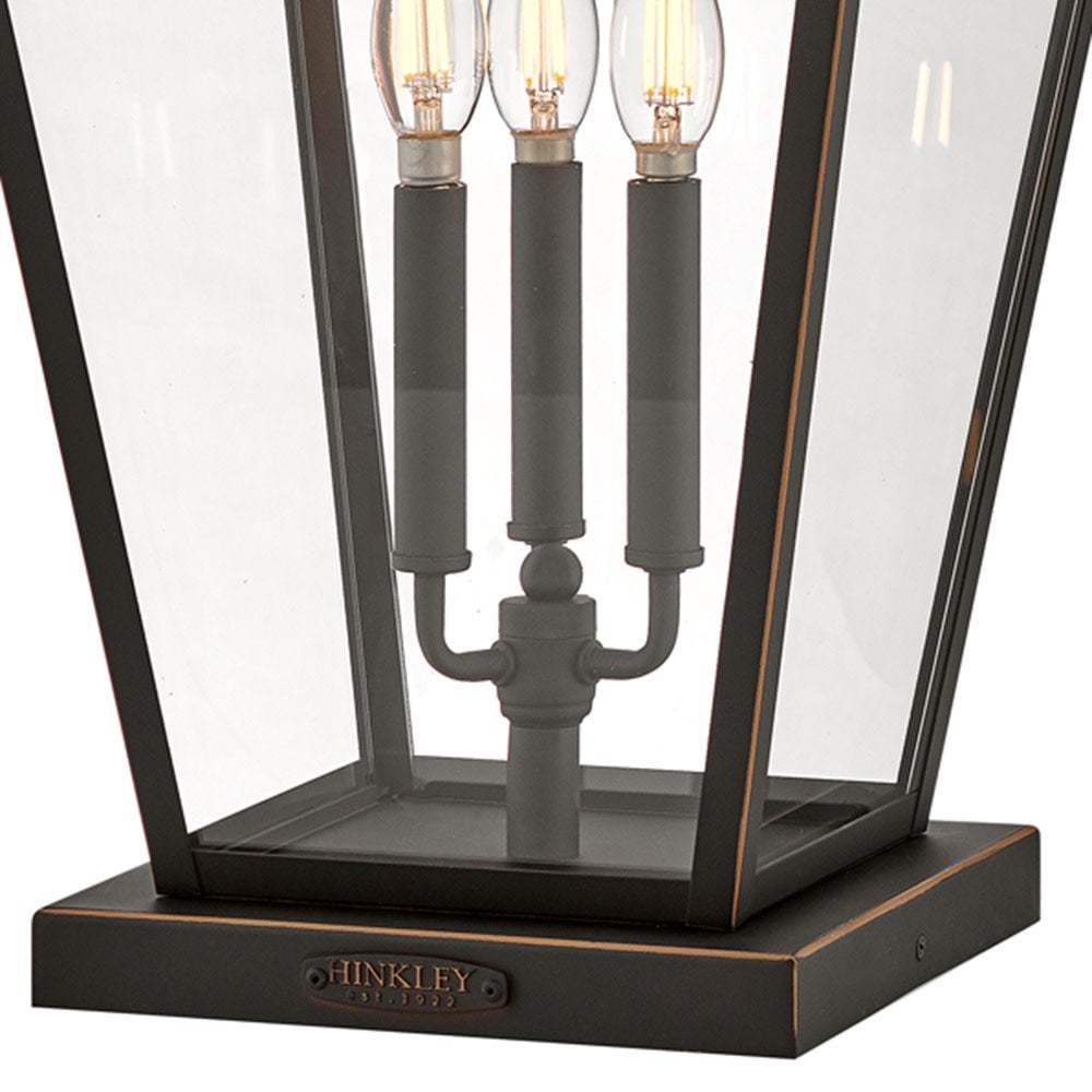 Lanterne de quai Hinkley Lighting 2557OZ Alford Place en bronze huilé