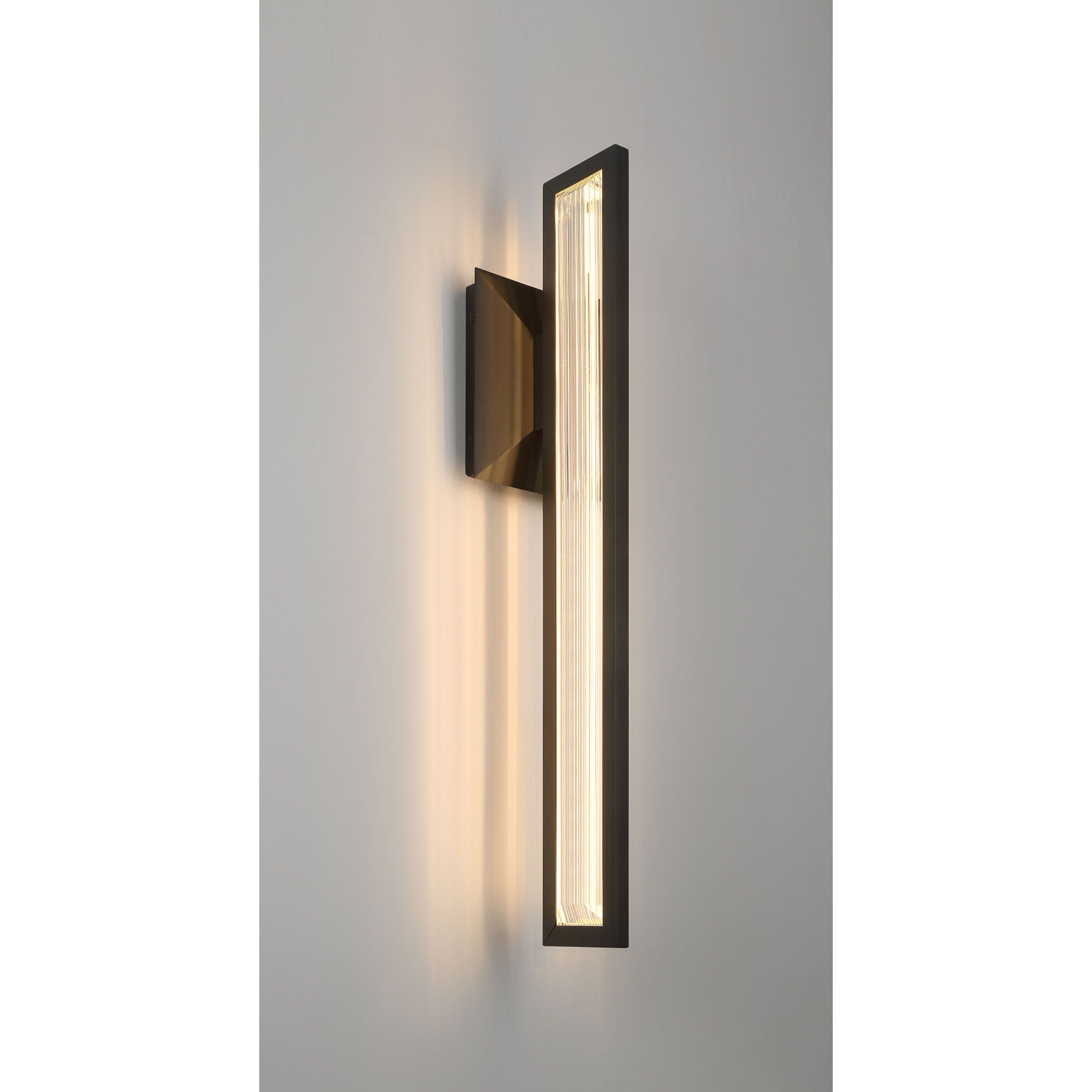 Europhase 49180-015 Aelin LED Extérieur Murale en noir mat