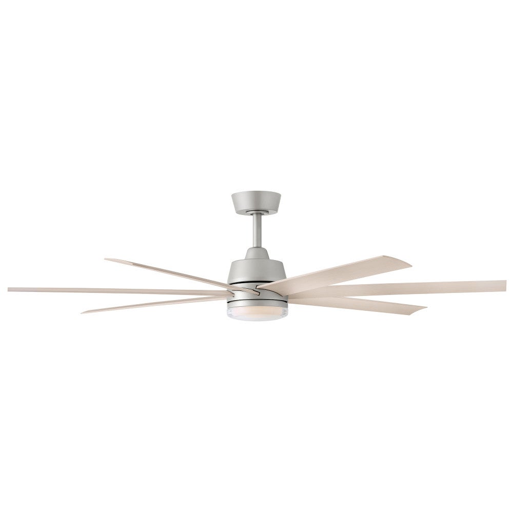 Éclairage intelligent LED Hinkley 910656FBN-LDD Ventilateur  en nickel brossé