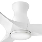 Luminaire encastré intelligent à DEL Hinkley Lighting 903456FWW-LDD Swell Ventilateur  en blanc mat