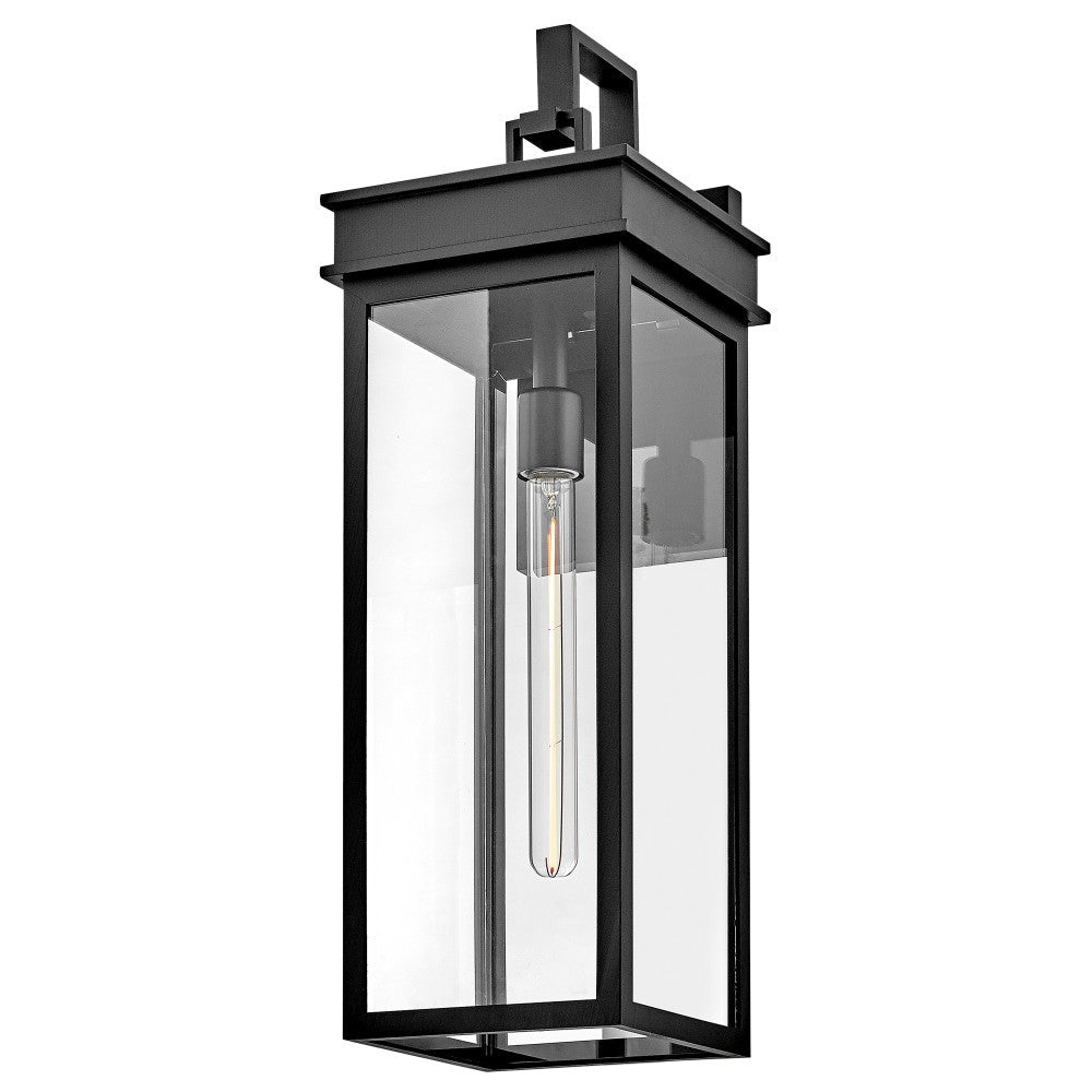 Lanterne murale Cole Lark 82065BK, noire